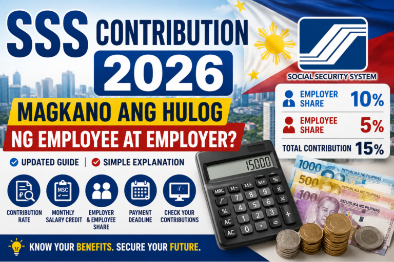 SSS Contribution 2026