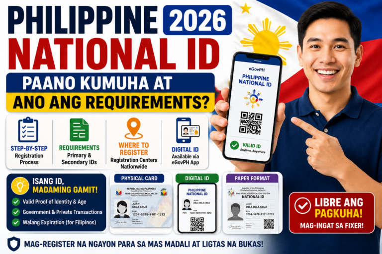 Philippine National ID 2026
