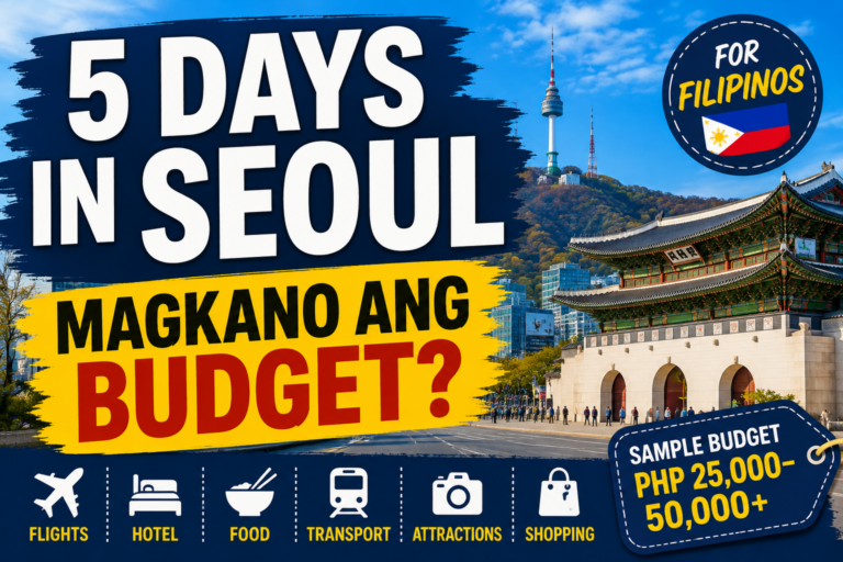 Korea Travel Budget