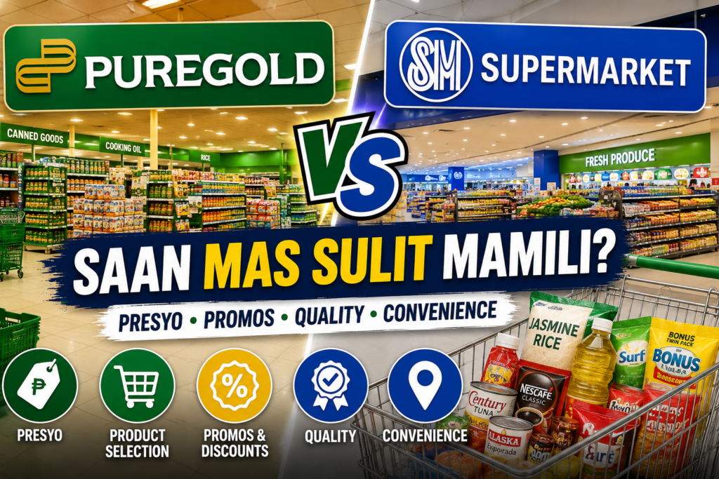 Puregold vs SM Supermarket