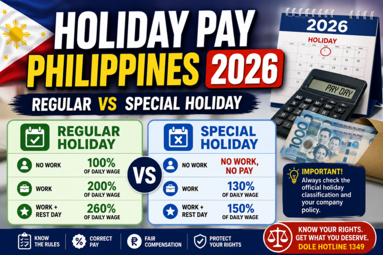 Holiday Pay Philippines