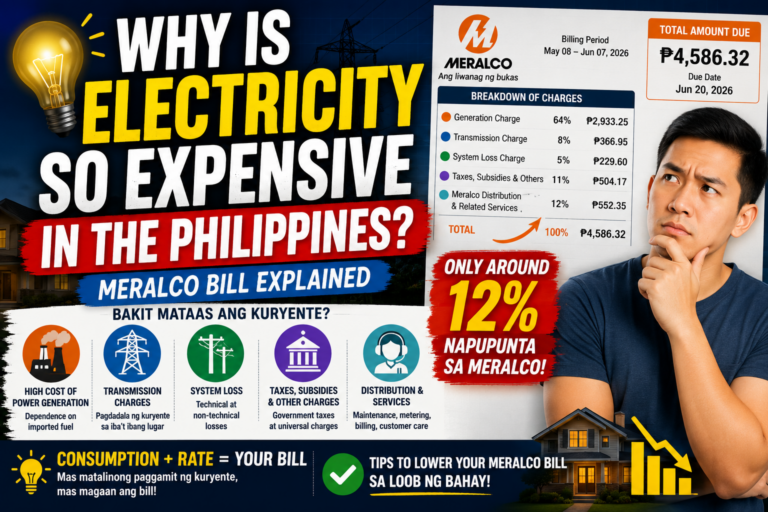 Electricity So Expensive in the Philippines