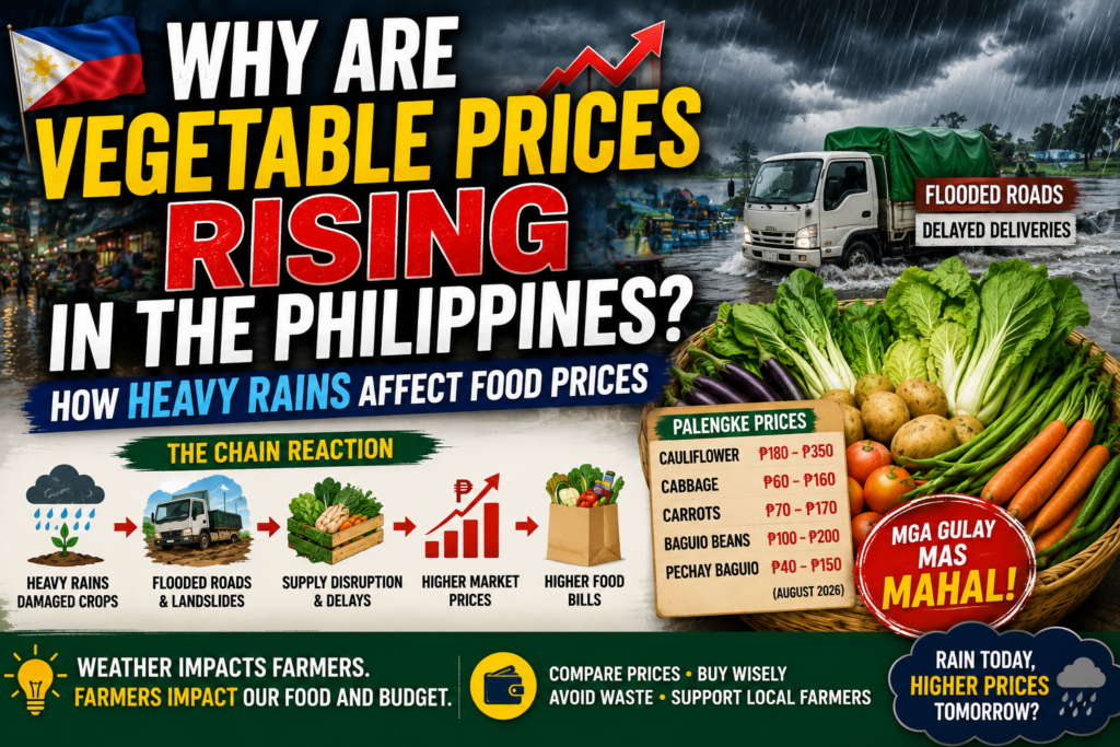 Vegetable Prices Rising