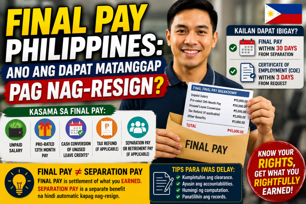 Final Pay Philippines