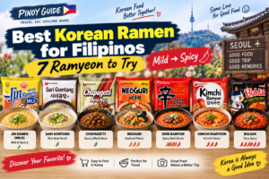 Best Korean ramen for Filipinos from mild to spicy