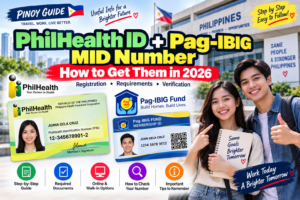 How to get a PhilHealth ID and Pag-IBIG MID Number in the Philippines in 2026