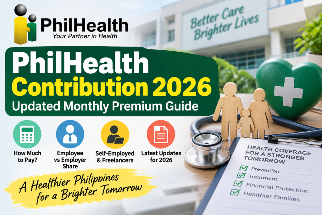 PhilHealth Contribution 2026 monthly premium and contribution guide