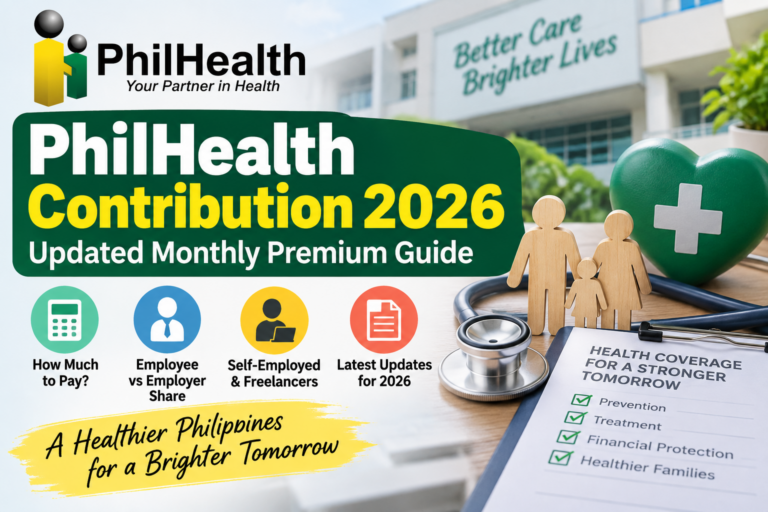PhilHealth Contribution 2026 monthly premium and contribution guide